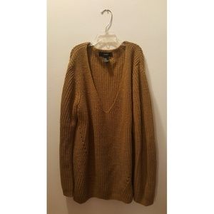 Olive Green Cozy Sweater